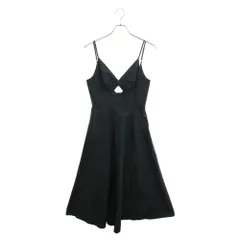 ALEXANDER WANG (アレキサンダーワン) ノースリーブ キャミワンピース ブラック レディース