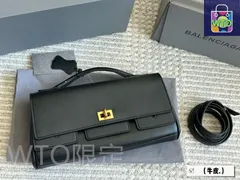 BALENCIAGA 2025年新作 ベレア レザー ハンドバッグ ? 28×14cm [本日特価|新品未使用品]-WT0輸入