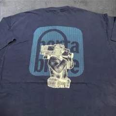 ポータブレイス Porta Brace メキシコ製　プロカメラ　ヴィンテージTシャツ　ナス紺　企業Tシャツ　ビンテージTシャツ　カンパニーTシャツ アドT プロモTシャツ　一眼レフ　フルサイズカメラ FG35のサムネイル