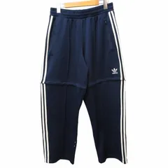アディダスオリジナルス adidas originals ×ポップトレーディングカンパニー POP TRADING COMPANY 23AW 美品 ポップ ベッケンバウアーパンツ ジャージ 紺 ネイビー Lサイズ 0410のサムネイル