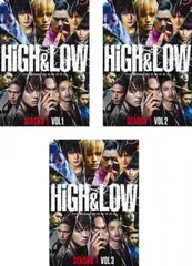 全巻セット【中古】DVD▼HiGH &amp; LOW(10枚セット)TV版 SEASON1 全3巻、SEASON2 全3巻 + THE MOVIE、2、3 + THE RED RAIN▽レンタル落ち HiGH ＆ LOW 全10枚 TV版 SEASON1 全3巻、SEASON2 全3巻 + THE