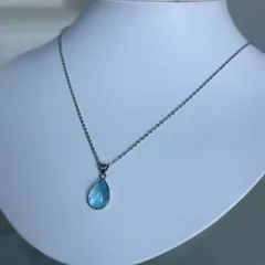 アクアマリンネックレス[wJxO]恋愛、家庭、結婚運　夫婦関係改善【式神封入】