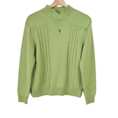 横浜元町フクゾー　ニットセーター ハイネック　チャコールグレー Mサイズ 2025年最新】FUKUZO ニット・セーターの人気アイテム - メルカリ