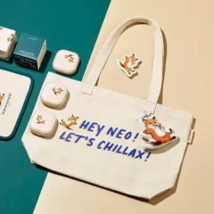 ラネージュ × メゾンキツネ エコバッグ トートバッグ 2025年最新