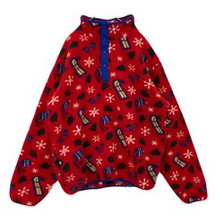 【海外規格XL（kids）】古着　L.L.Bean　フリースジャケット　スナップT　 USA製