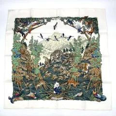 ☘️未使用に近い☘️ HERMES エルメス SICHUAN 四川省 ネイビー