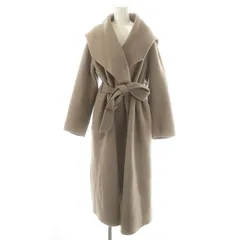 フレイアイディー FRAY I.D ワイドショールカラーリバーコート ロング 1 グレージュ /HK ■OS