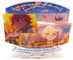 【中古】アクリルスタンド・アクリルパネル スレッタ・マーキュリー＆ミオリネ・レンブラン  シーンアクリルスタンド 第24話 「機動戦士ガンダム 水星の魔女」