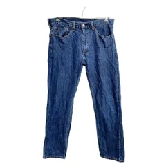 Levi's 505 デニムパンツ W36 リーバイス レギュラーフィット ビッグサイズ インディゴ コットン 古着卸 アメリカ仕入 2502-895