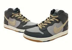 ナイキ NIKE 15年製 DUNK CMFT PRM SWOOSH SPORTING CLUB ダンク コンフォート スウッシュ スポルティング クラブ 灰色 705433-003 メンズ靴 スニーカー グレー 28.5cm 104-shoes598のサムネイル