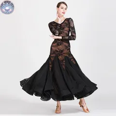 新品 未使用 レースワンピース スタンダード練習着 ダンスパーティーや発表会、デモにも！