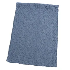 帯揚げ レース 振袖用 花 おしゃれ 青 日本製 オールシーズン 着物 和装 大人 レディース 成人式 No.wk-obiage-0001-10-7188