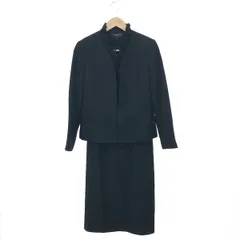 LANVIN ランバン  ブラックフォーマル3点セット サイズ:38  ブラック  レディース ジャケット＆ブラウス＆スカート　240002229970