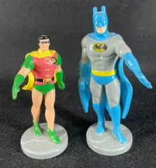 1988年 バットマン＆ロビン ２点セット フィギュア DCコミックス PVC プレゼンツ社