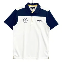 サイズ：L CALLAWAY キャロウェイ  半袖ポロシャツ  ホワイト系 [240101468902] ゴルフウェア メンズ ストスト