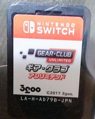 Nintendo Switchギアクラブアンリミテッド