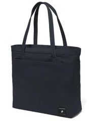 横-ブラック [HIKKER-LINK] トートバッグ ハンドバッグ メンズ レディース 横型 A4 大容量 通勤 通学 ビジネス 軽量 撥水 横-ブラック black