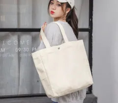 大人気　キャンバストート　大容量　通勤　通勤　旅行