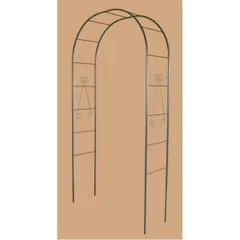 플라워 아치/원예용품 [폭 120cm] 일본산 강관 인기 타입 [가드닝 가든 플라워 외관]