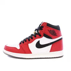 NIKE Spiderman Air Jordan 1 Origin Story Gym Red/White/Photo Blue/Black エアジョーダン1 オリジンストーリー ジムレッド/ホワイト スニーカー US10 28cm 555088-60