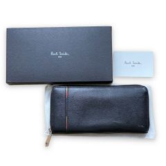 Paul Smith ブラックレザーポーチ - メルカリ