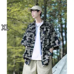 [XL]秋冬 メンズ  服 シンプル ファッション オシャレ 大人 かっこいい 大きいサイズ ストリート 紳士服 半袖 シャツ 秋 ストリート カジュアル ジャケット