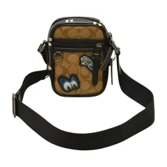 コーチ COACH ショルダーバッグ クロスボディバッグ シグネチャー ブラック×ブラウン レディース su_p u_s F-YA920