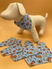 犬猫用バンダナ　金太郎柄　ハンドメイド