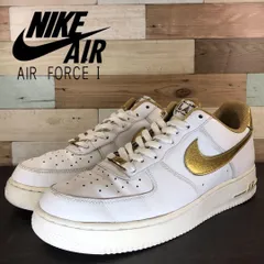 NIKE AIR FORCE 1 ナイキ エア フォース 1 07 NBA オールスター 記念モデル ホワイト ゴールド 28.5cm メンズ スニーカー U08114 315122-180