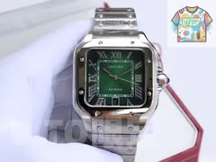 【今日特価】Cartier カルティエ サントスシリーズ 全自動機械ムーブメント搭載-WTO輸2入