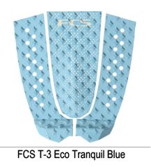 FCS T-3 Eco Tranquil Blue TRACTION