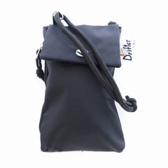 ドリフター Drifter ショルダーバッグ 小物入れ 小さい鞄 スナップボタン シンプル 黒 ブラック /ZS
