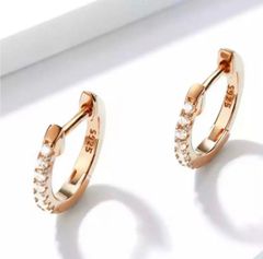 Simple Diamond ツツミ フープピアス 片耳のみ - メルカリ