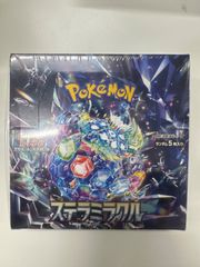 ポケモンカードスカーレット&バイオレット拡張パックステラミラクル1boxシュリンク付き