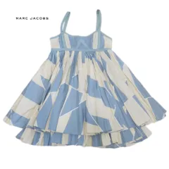 新品マークbyマークジェイコブスMARC JACOBSフレアーワンピース青0 