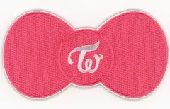 【中古】シール・ステッカー TWICE ランダムワッペンステッカー リボン(ピンク) 「TWICE ＜THIS IS FOR＞ WORLD TOUR IN JAPAN」
