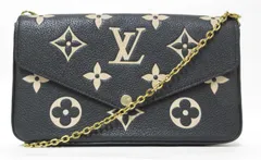 LOUIS VUITTON/ルイ ヴィトン　バイカラーモノグラム アンプラント ポシェットフェリシー  M80482  ブラック＆ホワイト　クロスボディバッグ　チェーンショルダー　【中古】