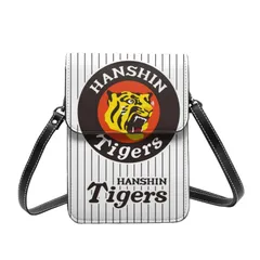 【在庫処分】人気 メンズミニポーチ レディース 財布 薄い ショルダーバッグ 斜め掛け スマホポーチ本革 阪神タイガース バッグ [JMI]