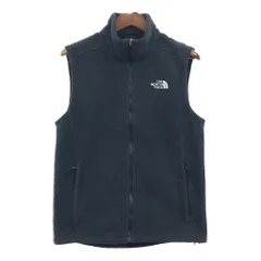 THE NORTH FACE - THE NORTH FACE ノースフェイス フリースベスト アウトドア ワンポイント ブラック (メンズ M) Q4208 THE NORTH FACE ノースフェイス フリースベスト アウトドア ワン