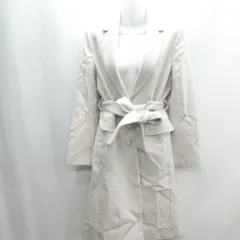 ◇ ⊇ DRWCYS ウール混合 長袖 ロングコート サイズ1 オフホワイト レディース E  【1503050044660】のサムネイル