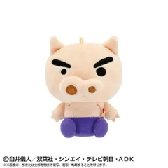 【新品・送料無料】クレヨンしんちゃん PlayCharm ぶりぶりざえもん (スマホスタンドぬいぐるみ プレイチャーム)