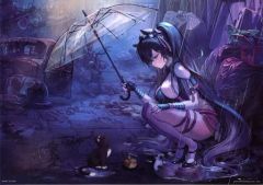 [중고] 클리어 포스터 A3 클리어 포스터 네로 [이치 반 쿠지 승리의 여신 : NIKKE CHAPTER2] E 상