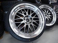深リム メッシュ levanna V10-EX 20inch 5H114.3 8.5J+35 9.5J+38 新品輸入タイヤ 245/35R20 275/30R20 30系 セルシオ