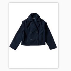 LOWRYSFARM ローリーズファーム　ショート丈ジャケット ピーコート黒　ブラック