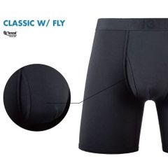 BN3TH ベニス ボクサーパンツ ショート 前開き BLACK WEEKDAY SOLID TRUNK MYPAKAGE マイパッケージ 無地 シンプル 登山 メンズ ブランド 下着 機能 パンツ インナー 誕生日 プレゼント 彼氏 男性 大人 送料無料