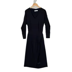 The Virginia ザ　ヴァージニア ワンピース ポリエステル ブラック レディース 38【古着】【中古】【送料無料】