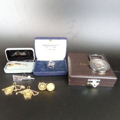 Christian Dior クリスチャンディオール Wedgwood ウェッジウッド CHRISTOFLE クリストフル DOKS ダックス カフス ネクタイピン アクセサリー 箱付き まとめ メンズ【中古】3-3 41241