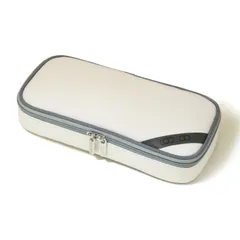 【在庫処分】おしゃれ 大容量 二階建て ホワイト ペンケース ペーパー 多機能 665 LOONLOON