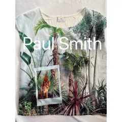 Paul Smith ポールスミス　レディース　転写プリントカットソー　ノースリーブ　写真　春夏秋　犬