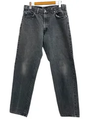 Levi’s (リーバイス) 550 ブラックデニム ジーンズ パンツ ボトム USA製 40550-4159 94年製 オレンジタブ W33 L30 黒 メンズ/004のサムネイル